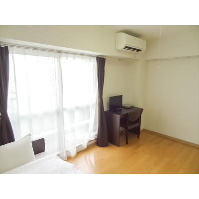 ユニオンマンスリー池袋イーストタワー１　1205　1K・シングル☆◆インターネット固定回線（有線）無料の部屋◆初めての池袋暮らしにおススメ！の物件写真2