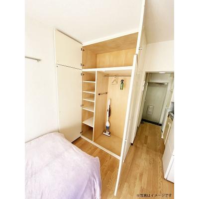 ●2026年5月4日から入居可●ユニオンマンスリー川崎１　401　1R・シングル☆安心のオートロック♪デスク＆チェア付き♪収納たっぷり♪の物件写真5