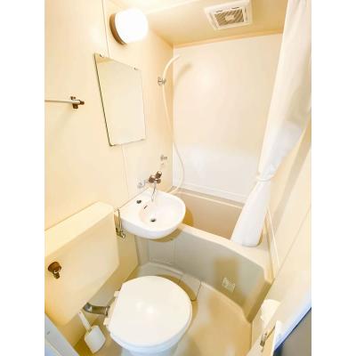 ユニオンマンスリー南林間２　141　1R・シングル☆人気の角部屋＆２面採光♪安心のモニター付きインターフォン完備♪快適なソファ付き♪の物件写真4