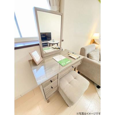 ユニオンマンスリー南林間２　141　1R・シングル☆人気の角部屋＆２面採光♪安心のモニター付きインターフォン完備♪快適なソファ付き♪の物件写真5