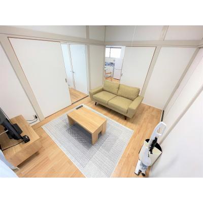 ユニオンマンスリー南鳩ヶ谷１　201　2DK・ダブル・くつろぎstyle【４名まで】☆人気の角部屋＆バストイレ別♪の物件写真1