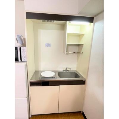 ●2026年5月6日から入居可●ユニオンマンスリー蕨１　402　1R・セミダブル☆◆インターネット固定回線（有線）無料の部屋◆安心のオートロック＆モニター付きインターフォンの物件写真3