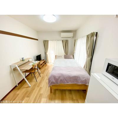 ユニオンマンスリー稲毛１　103　1R・セミダブル☆人気の角部屋＆２面採光♪バストイレ別♪■東京駅や品川駅まで乗換なしの物件写真1