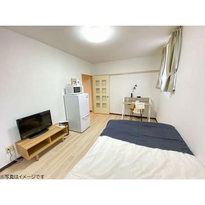 ユニオンマンスリー原木中山プラシード１　102　1K・セミダブル☆人気の角部屋物件♪デスク＆チェアのあるお部屋♪の物件写真2