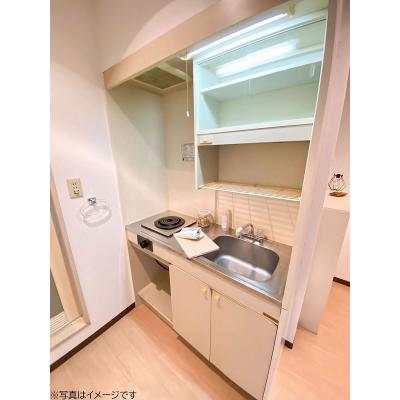 ユニオンマンスリー原木中山プラシード１　102　1K・セミダブル☆人気の角部屋物件♪デスク＆チェアのあるお部屋♪の物件写真3