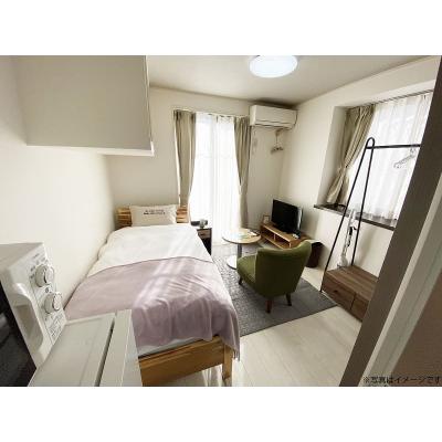 ユニオンマンスリー東船橋ルーチェ１　101　1R・シングル☆人気の角部屋♪パリアパルトマン風＆アクセントクロス♪の物件写真1