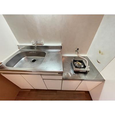 ユニオンマンスリー津田沼１　203　1K・シングル☆人気の角部屋♪安心のモニター付きインターフォン完備♪快適なソファ付き♪の物件写真3