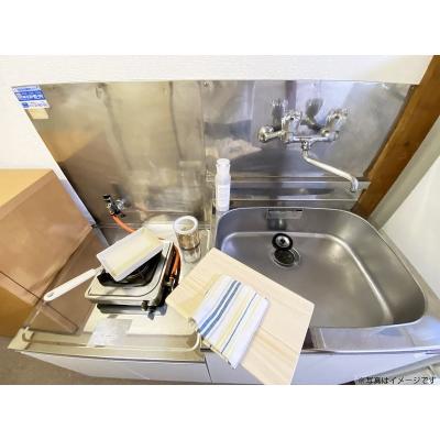 ユニオンマンスリー羽村１　210　1R・シングル☆人気のデスク＆チェア付き♪■24時間営業のスーパー「西友」や「ビッグ・エー」ありの物件写真2