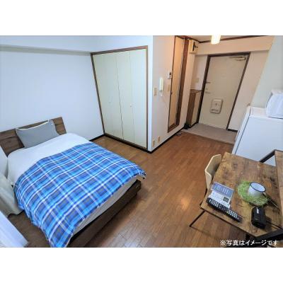 ユニオンマンスリー浦安３　312　1R・シングル☆人気の角部屋♪デスク＆チェア付き♪■駅前のスーパー「西友浦安店」は24時間営業で便利！の物件写真1