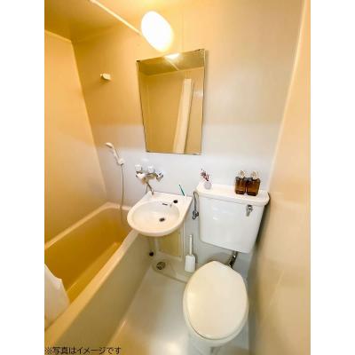 ユニオンマンスリー本厚木２　302　1R・シングル☆【禁煙ルーム】モニター付きインターフォン＆室内洗濯機♪快適なソファ付き♪の物件写真4