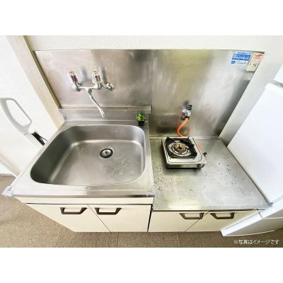 ●2026年2月2日から入居可●ユニオンマンスリー京王稲田堤２　402　1R・シングル☆京王相模原線とJR南武線利用/デスク＆洗濯機や電子レンジなど家電のあるお部屋の物件写真2