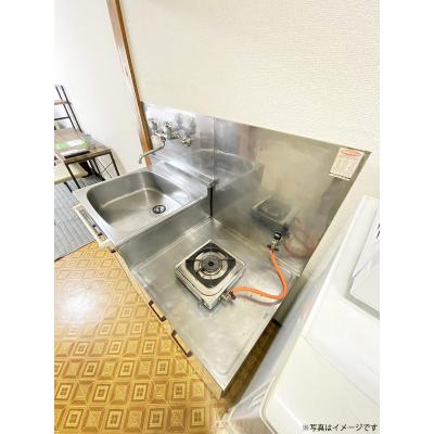 ユニオンマンスリー羽村１　207　1R・シングル☆人気のデスク＆チェア付き♪■24時間営業のスーパー「西友」や「ビッグ・エー」ありの物件写真2