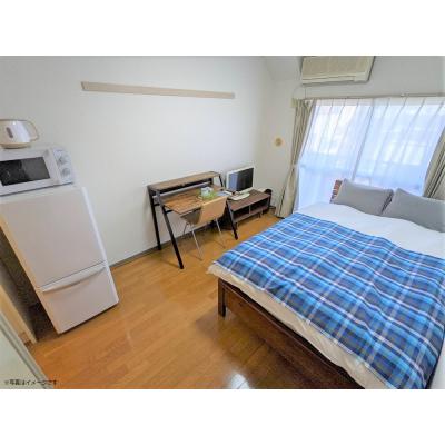 ユニオンマンスリー拝島１　205　1R・セミダブル☆人気のデスク＆チェア付き♪■青梅線/八高線/五日市線/西武拝島線の4路線利用可能の外観画像