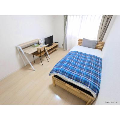 ●2026年2月7日から入居可●ユニオンマンスリー高松２　407　1R・シングル☆人気のデスク＆チェアのあるお部屋♪ららぽーと立川立飛店やIKEA立川店も徒歩圏内の物件写真1