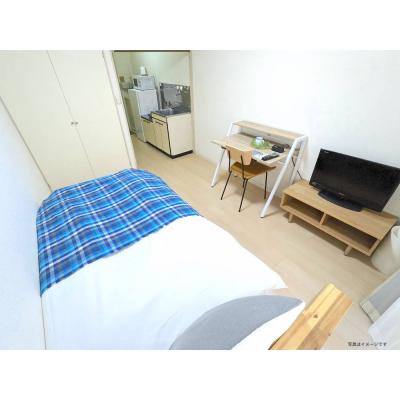 ●2026年2月7日から入居可●ユニオンマンスリー高松２　407　1R・シングル☆人気のデスク＆チェアのあるお部屋♪ららぽーと立川立飛店やIKEA立川店も徒歩圏内の物件写真2