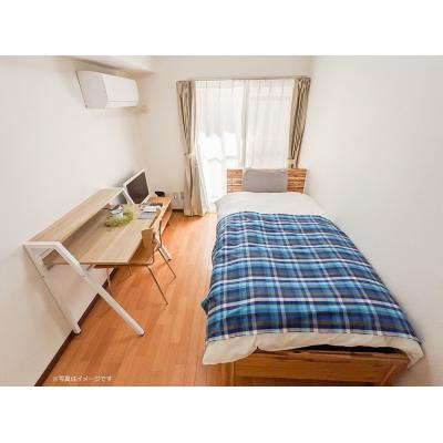 ユニオンマンスリー南行徳４　207　1R・シングル☆人気のデスク＆チェア付き♪■物件周辺に「ヤマイチ　南行徳店」などスーパー複数あり便利の物件写真1