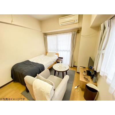 ユニオンマンスリー千葉駅３　406　1R・シングル☆◆インターネット固定回線（有線・Wi-Fi）無料の部屋◆人気の角部屋＆２面採光♪の物件写真1