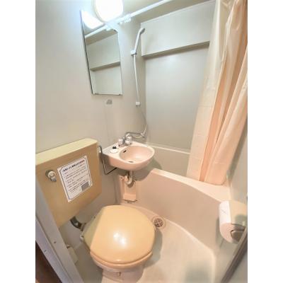 ユニオンマンスリー船橋３　407　1R・セミダブル☆２面採光で明るいお部屋♪オートロック完備♪人気のデスク＆チェア付き♪の物件写真4