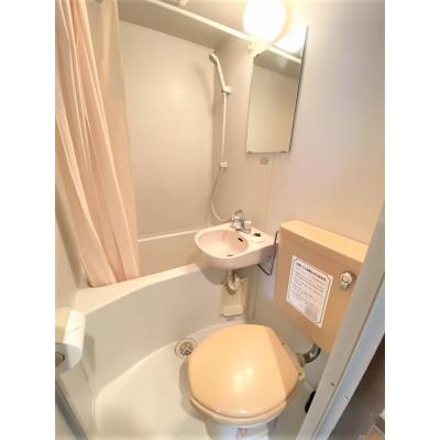 ユニオンマンスリー船橋３　606　1R・シングル☆２面採光で明るいお部屋♪オートロック完備♪人気のデスク＆チェア付き♪の物件写真4