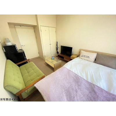 ユニオンマンスリー小田急鶴間１　601　1K・セミダブル・くつろぎstyle☆人気の角部屋♪オートロック＆モニター付きインターフォン完備の物件写真2