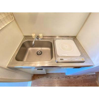 ユニオンマンスリー小田急鶴間１　601　1K・セミダブル・くつろぎstyle☆人気の角部屋♪オートロック＆モニター付きインターフォン完備の物件写真3