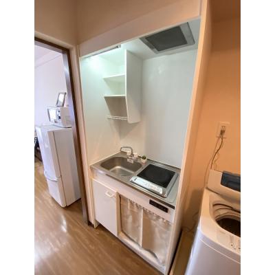 ユニオンマンスリー幕張本郷フルール１　2012　1R・セミダブル☆【禁煙ルーム】◆インターネット固定回線（有線）無料の部屋◆角部屋♪の物件写真3