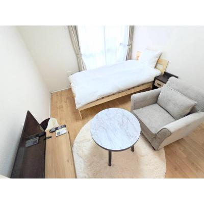 ユニオンマンスリー武蔵小杉４　309　1R・シングル☆人気の角部屋♪快適なソファ付き♪■駅前にはショッピングモール多数ありの物件写真1