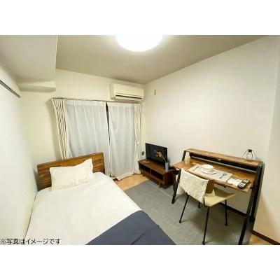 ユニオンマンスリー武蔵中原１　202　1R・シングル☆人気のデスク＆チェア付き♪■24時まで営業の「マルエツ」ありの外観画像