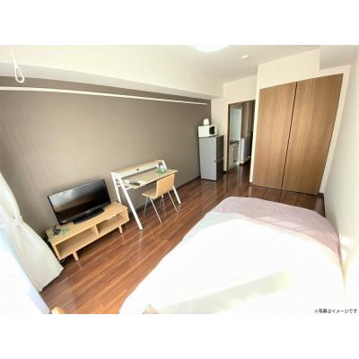 ユニオンマンスリー幕張本郷フルール１　1004　1R・シングル☆【禁煙ルーム】◆インターネット固定回線（有線）無料の部屋◆オートロックの物件写真2