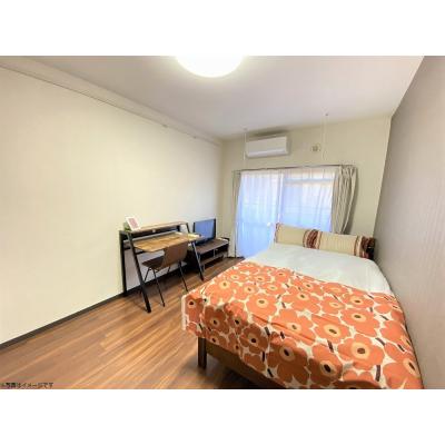 ユニオンマンスリー幕張本郷フルール１　1014　1R・セミダブル☆【禁煙ルーム】◆インターネット固定回線（有線）無料の部屋◆オートロックの物件写真1