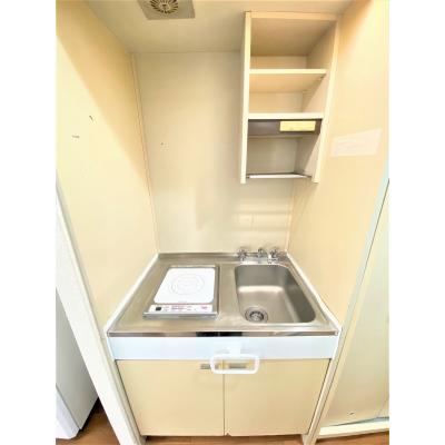 ユニオンマンスリー武蔵小杉駅前１　506　1R・シングル☆２面採光で明るいお部屋♪デスク＆チェア付き♪■東急東横線「武蔵小杉駅」徒歩3分の物件写真2