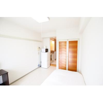 ●2026年4月25日から入居可●ユニオンマンスリー相模原２　1009　1R・シングル☆◆インターネット固定回線(有線)無料の部屋◆オートロック完備♪デスク＆チェア付きの物件写真2