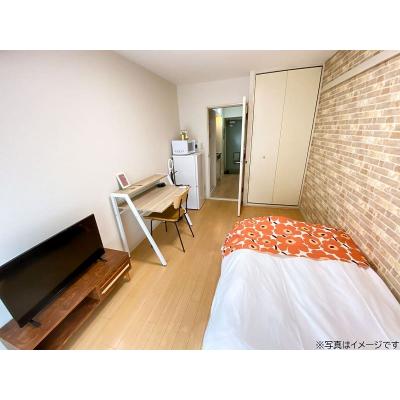 ユニオンマンスリー南行徳３　103　1K・シングル☆角部屋♪デスク＆チェアのお部屋♪オートロック＆モニター付きインターフォン完備の物件写真2