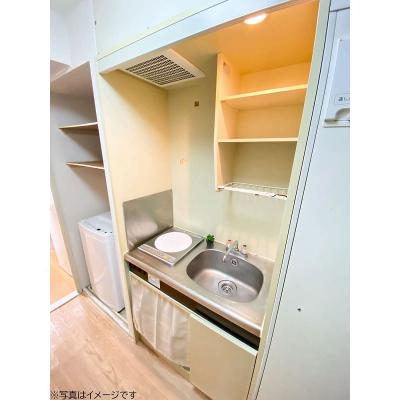 ユニオンマンスリー南行徳３　103　1K・シングル☆角部屋♪デスク＆チェアのお部屋♪オートロック＆モニター付きインターフォン完備の物件写真3