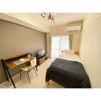 ユニオンマンスリー武蔵野台１　404　1R・シングル☆◆インターネット固定回線(有線・Wi-Fi)無料の部屋◆デスクとチェアのあるお部屋の物件写真1