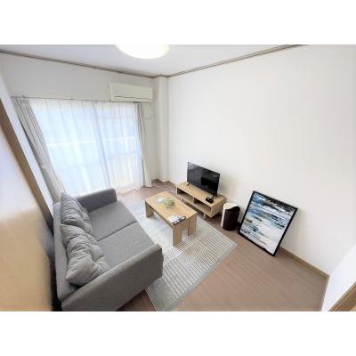 ユニオンマンスリー柏４　102　2DK・ダブル【４名まで】☆生活空間を分けたい方におすすめ♪バストイレ別、ダイニングテーブルやソファ付き♪の外観画像