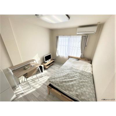 ユニオンマンスリー新狭山駅前１　305　1K・セミダブル☆【禁煙ルーム】人気のデスク＆チェア付き♪■西武新宿線「新狭山駅」徒歩3分の物件写真1