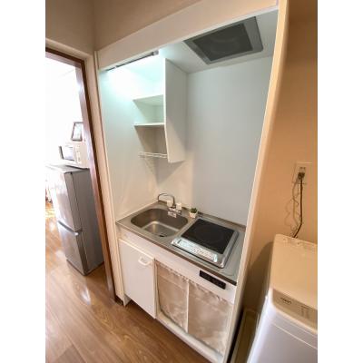 ユニオンマンスリー幕張本郷フルール１　1017　1R・セミダブル☆【禁煙ルーム】◆インターネット固定回線（有線）無料の部屋◆オートロックの物件写真2