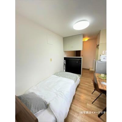 ユニオンマンスリー坂戸駅前１　301　1R・シングル☆人気の角部屋♪モニター付きインターフォン完備♪デスクとチェア付き♪の物件写真1