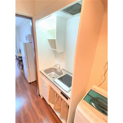 ユニオンマンスリー幕張本郷フルール１　1015　1R・シングル☆◆インターネット固定回線（有線）無料の部屋◆オートロック＆宅配BOX完備♪の物件写真3