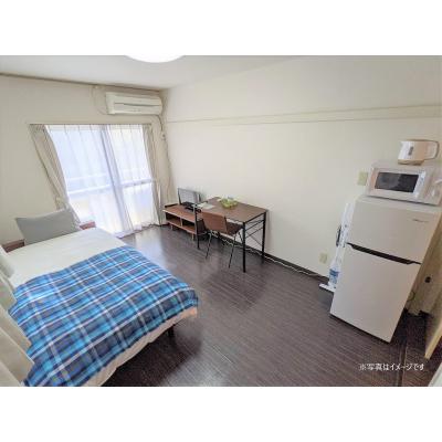 ユニオンマンスリー荻窪８　201　1R・シングル☆人気の角部屋＆２面採光♪デスクとチェア付き♪■駅前にはドン・キホーテありの物件写真1