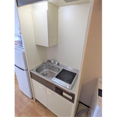 ユニオンマンスリー百合ヶ丘２　215　1R・シングル☆オートロック完備♪デスクとチェア付きのお部屋♪■小田急小田原線「百合ヶ丘駅」徒歩6分の物件写真2