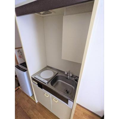 ユニオンマンスリー百合ヶ丘２　216　1R・シングル☆オートロック完備♪デスクとチェア付きのお部屋♪■小田急小田原線「百合ヶ丘駅」徒歩6分の物件写真2