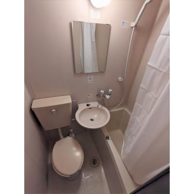 ユニオンマンスリー百合ヶ丘２　216　1R・シングル☆オートロック完備♪デスクとチェア付きのお部屋♪■小田急小田原線「百合ヶ丘駅」徒歩6分の物件写真3