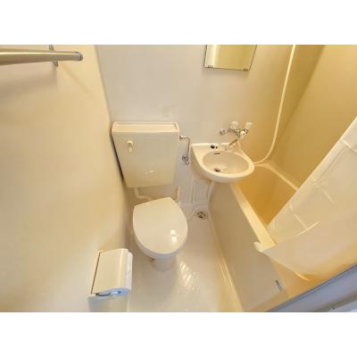 ユニオンマンスリー青葉台１　203　1K・シングル☆モニター付きインターフォン完備♪人気のデスク＆チェア付き♪の物件写真4