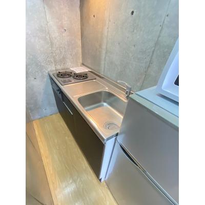 ユニオンマンスリー京成大和田駅前１　6　1R・シングル☆人気のバストイレ別＆ソファ・ローテーブル＆２口ガスコンロや室内洗濯機など生活家電完備の物件写真3