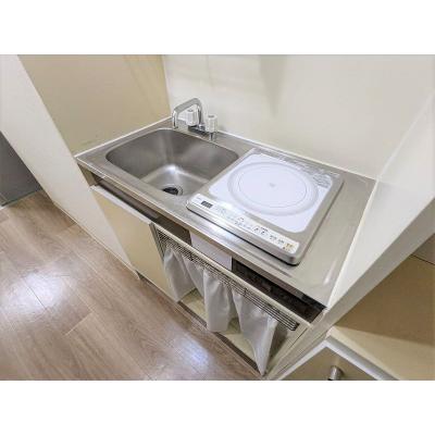 ユニオンマンスリー西川口６　204　1R・シングル☆たっぷり収納２ドア冷蔵庫や室内洗濯機など生活家電完備の物件写真3
