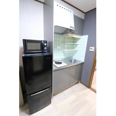 Bizroom／クレール薬師台３番館105　【インターネット無料】敷地内駐車場あり！キッチン広め！の物件写真2