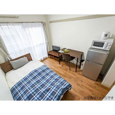 ●2026年5月4日から入居可●ユニオンマンスリー矢部３　304　1R・シングル☆人気のデスク＆チェア付き♪女性も安心の室内洗濯機♪■JR横浜線「矢部駅」徒歩10分の物件写真1