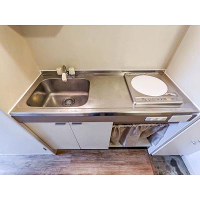 ●2026年5月4日から入居可●ユニオンマンスリー矢部３　304　1R・シングル☆人気のデスク＆チェア付き♪女性も安心の室内洗濯機♪■JR横浜線「矢部駅」徒歩10分の物件写真3